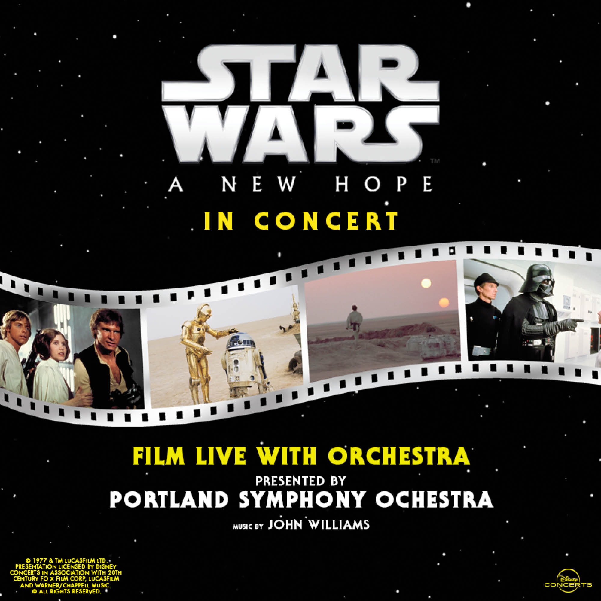 Star Wars A New Hope In Concert Portland Symphony OrchestraPortland